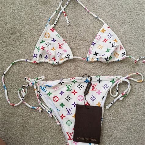 louis vuitton white monogram bikini|louis Vuitton Monogram very tote.